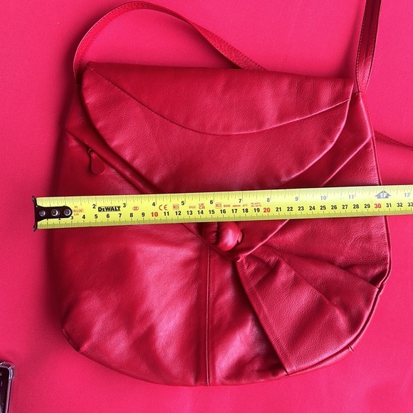 Red VINTAGE leather purse 🇧🇷 - Picture 7 of 11